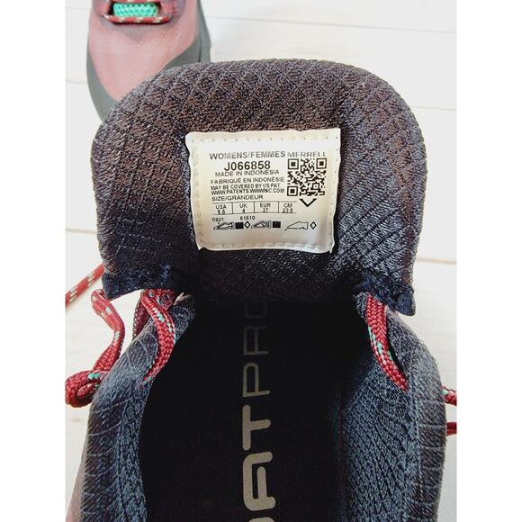 Merrell Moab Speed Low Hiker Shoes Women's 6.5 Burlwood J066858 - Picture 7 of 16